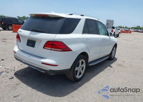 2017 Mercedes-Benz Gle 350 из США, поврежденный, VIN 4JGDA5JB1HA846876